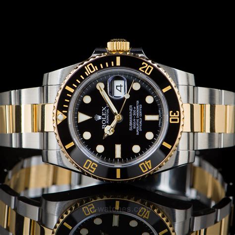 rolex submariner two-tone price